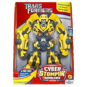 Hasbro Transformers Cyber Stompin' Bumblebee Action Figure