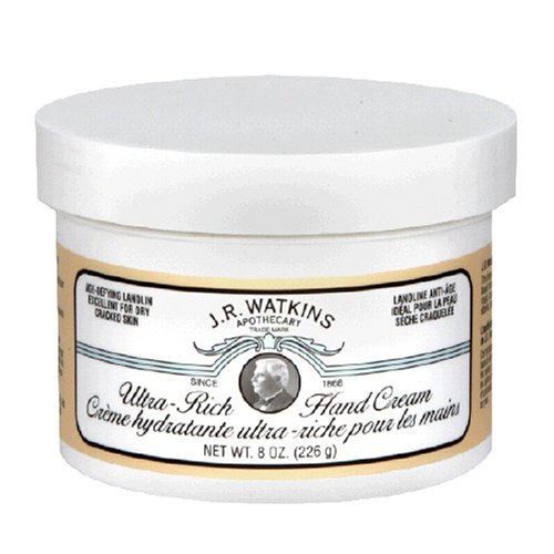 J.R. Watkins Ultra Rich Hand Cream, 9.7-Ounce (Pack of 4)