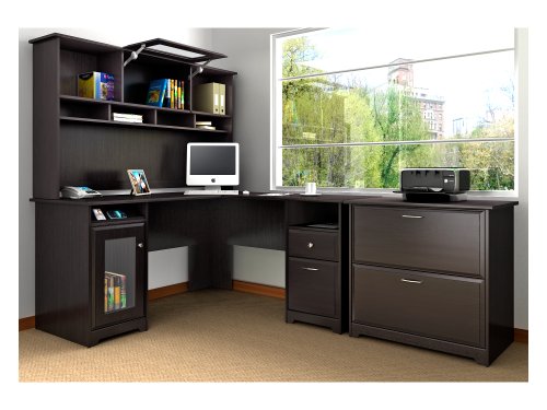 Sale Morgan Computer Desk With Hutch Espresso Metal Loft Bed Over