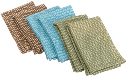 DII Monterey Essentials Heavyweight Dishcloth Set of 6