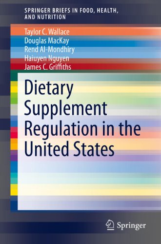 Dietary Supplement Regulation in the United States (SpringerBriefs in Food, Health, and Nutrition)