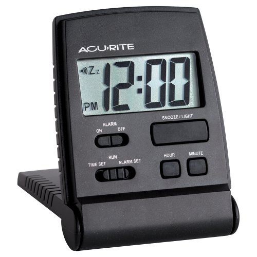 Chaney Instruments Sojourn LCD Travel Alarm Clock