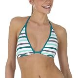 Mossimo Black: Rugby Stripe Triangle Swim Top