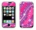 Warp Pink Design Decal Protective Skin Sticker for Apple iPhone