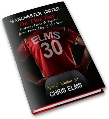 Manchester United On This Day Book (Add name and message) by Personalised Gifts Shop
