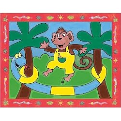 Jungle Friends Junior Paint By Numbers