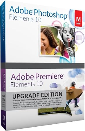 Adobe Photoshop Elements and Premiere Elements 10 Bundle, Upgrade version (PC/Mac)
