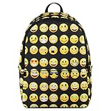Hynes Eagle Emoji Kids Backpack (Black)