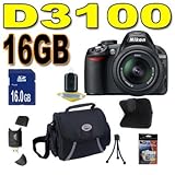 Nikon D3100 14.2MP Digital SLR Camera with 18-55mm f/3.5-5.6 AF-S DX VR Nik ....