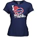 Buffalo Bills Ladies / Womens I love Football Scrapbook Love T-Shirt