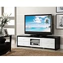 TV SCHRANK LOWBOARD BOARD HIFI M&Ouml;BEL WEISS / ESPRESSO