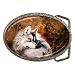 Limited Edition Violano Belt Buckle Autumn Wolf