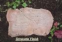 Terracotta Religious Cast Stone Ten Commandments Garden Plaque Decorative Christmas Gift (Sandstone & Shale)
