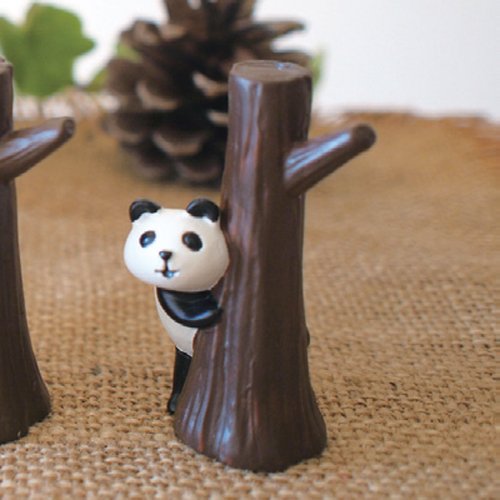 □■□ DECOLE「Concombre」木陰のカードスタンド「パンダ/PANDA」ZCB-31804 □■□