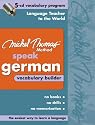 Michel Thomas German Vocabulary Builder: 5-CD Vocabulary Program (Michel Thomas Series)