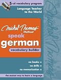 Michel Thomas German Vocabulary Builder: 5-CD Vocabulary Program (Michel Thomas Speak...)