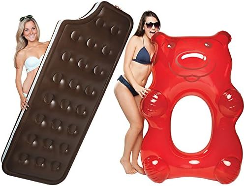 Gummy Bear & Ice Cream Sandwich Pool Lounger Combo