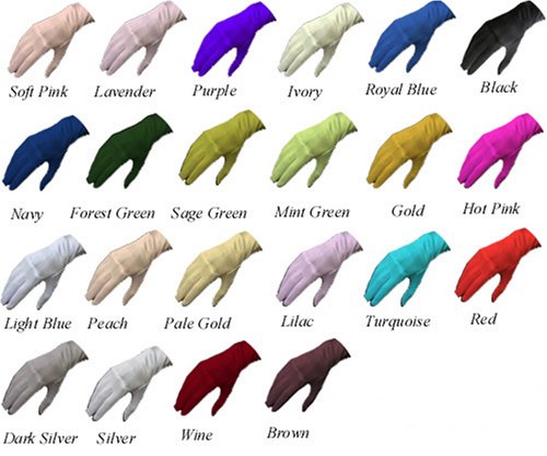 Satin Formal Gloves