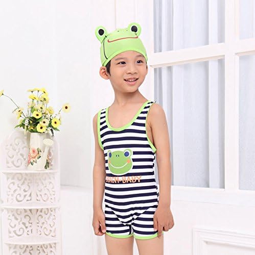 Plog Child Baby Boys Animal Frog One-peice Swimwuit Bath Suit (4T)
