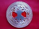 CELTIC KNOT TREE OF LIFE BELT BUCKLES RED