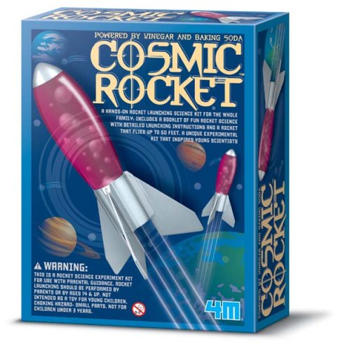Childrens Toyshop  Spielwaren : 4M Cosmic Rocket Rakete Bastelset