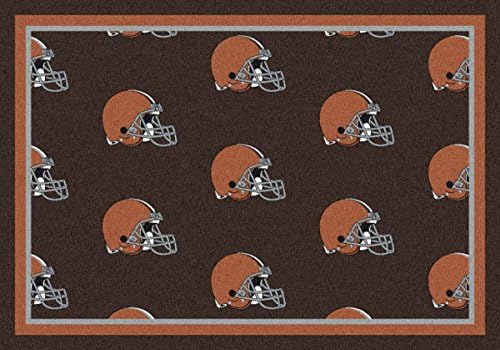 Cleveland Browns NFL Area Rug - Team Repeat (3'10" x 5'4")