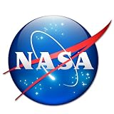 NASA National Aeronautics and Space car sticker 4" x 4"