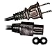 RiteAV - Universal Replacement Power Cord 6ft for Printers & Gaming Systems (Nema 1-15p to C7)