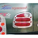 1997-2003 Ford F150 Flareside Chrome Tail Light Covers 2PC by CWZ