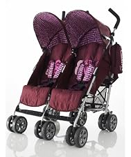 Cosatto You 2 Twin Stroller - Sugar and Spice (Pink)