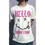 Rock Star T�V���c �J�[�g�E�R�o�[�� NIRVANA�̃j�R�����}�[�N�A�����W�s�V���c HELLO HOW LOW66�N���[�W���O �A�p���� �����Y �g�b�v�X...�ɂ��
