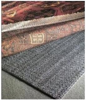 Teebaud 6' x 9' Reversible, Nonskid, Nonslip, Gripper Rug Underlay, Just Under 1/4" Thick, Safe for All Hard Floors and Carpet