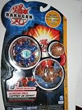Bakugan Battle Brawlers B2 Bakupearl + Bakuclear Series Starter Pack w/ 600G Blue Aquos Tenticlear, (Mystery G) Tan Subterra Monarus, and Mystery Subterra Bakugan
