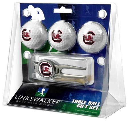 South Carolina Gamecocks Usc Ncaa Kool Tool 3 Golf Ball Gift Packs