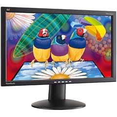 Viewsonic VA2413WM 61 cm (24 Zoll) TFT analog (Kontrastverh�ltnis 1.000:1, Reaktionszeit 5ms) schwarz