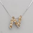 Necklace With 2.40ctw Genuine Citrines Beautifully Crafted in 925 Sterling silver Length 16in