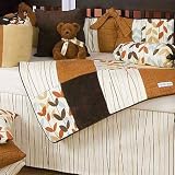 Latte Crib Bumper by Glenna Jean