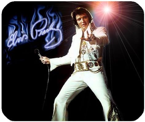 Custom Superstar Elvis Presley High Quality Printing Rectangle Mouse Pad Design Your Own Computer Mousepad