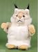 Lynx hand puppet