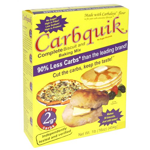 Carbquik Complete Biscuit and Baking Mix, Low Carb, 16-Ounce Boxes (Pack of 6)