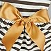 Fitwarm® Comfy Cotton Striped Pet Dress Casual Holiday Dog Shirts Clothes Apparel, X-Small