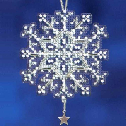 Star Crystal - Beaded Cross Stitch Ornament Kit - MH162302