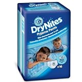 Huggies - 2151061 - Dry Nites Pyjama Pants Jumbo Boy - 4-7 ans - 17-30 kg x 16 Couches