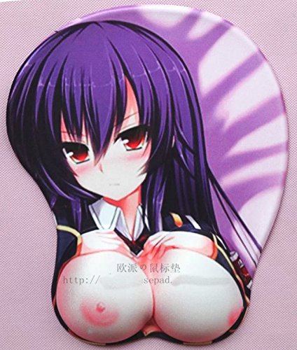 Max-shop Sexy 3d Cartoon Mouse Pad Japanese Anime Naked Body Big Boobs Mouse Mat Mouse Pad (E)