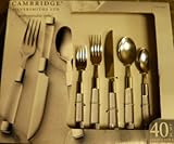 Cambridge Silversmiths Duplex 40 Piece Flatware Set, Service for 8 Cambridge Silversmiths Duplex 40 Piece Flatware Set, Service for 8