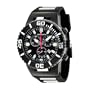 Torgoen Swiss Men's T24305 T24 Black 20 ATM Chronograph Dive Watch