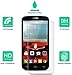 Dmax Armor for Alcatel One Touch Pop Icon A564C Screen Protector, [Tempered Glass] 0.3mm 9H Hardness, Anti-Scratch, Anti-Fingerprint, Bubble Free, Ultra-Clear