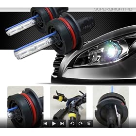 Xenon Premium HID Conversion Kit 9005+9006 10,000k for 01 02 03 04 Chevy Trailblazer with 1 Yr Defective Warranty When Purchased From Click 2 Go