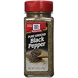 McCormick Black Pepper, Ground, 7.75 Ounce