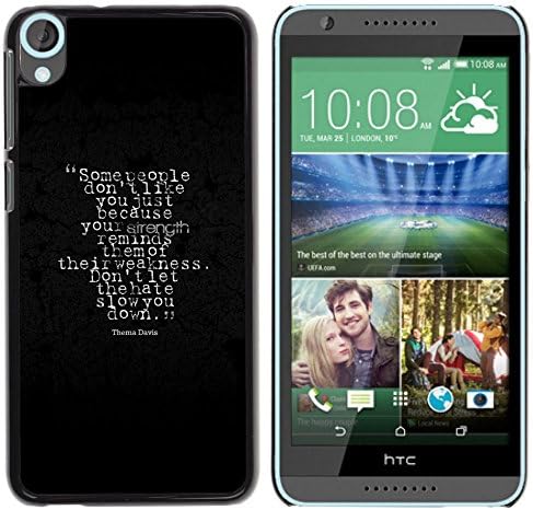 // PHONE CASE GIFT // Hard Protective Case PC Plastic Cover Case for HTC Desire 820 / People Don't Like You /